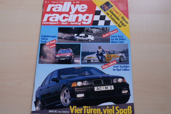 Deckblatt Rallye Racing (02/1995)